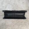 Chanel Boy Flap Bag Quilted Caviar Old Medium Palladium Hardware