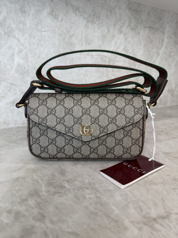 Gucci GG Supreme Canvas Ophidia Pochette