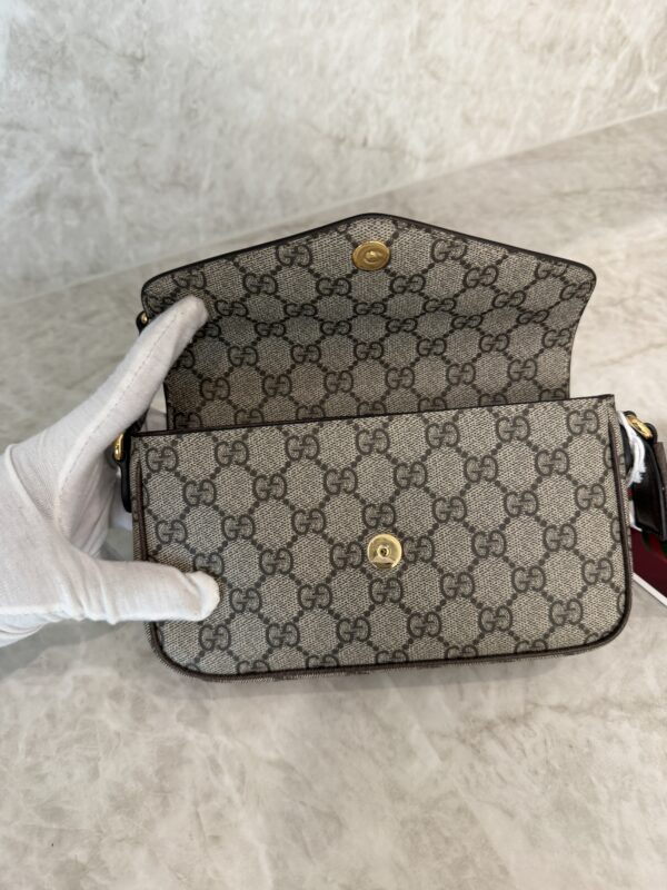 Gucci GG Supreme Canvas Ophidia Pochette