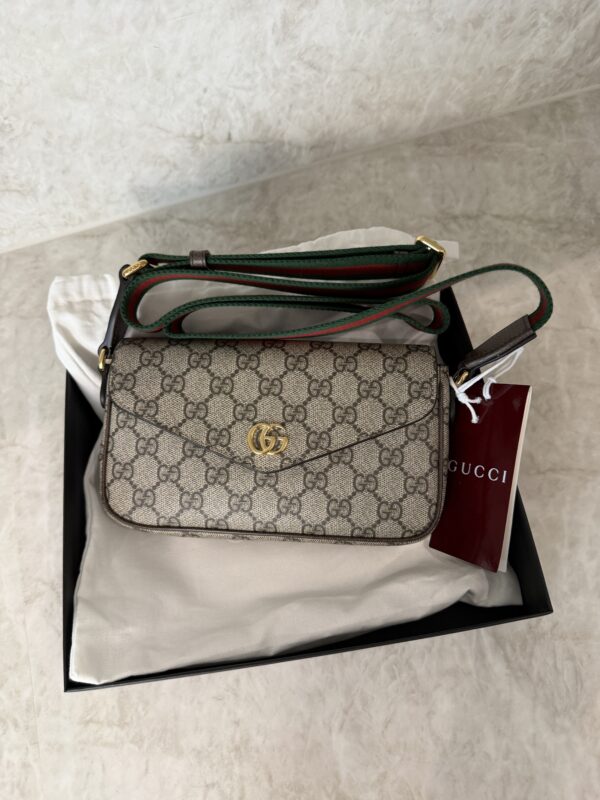 Gucci GG Supreme Canvas Ophidia Pochette