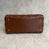 Christian Dior Lambskin Cannage Medium Lady Dior Dark Caramel