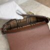 Burberry Note Crossbody Bag Leather with Vintage Check Canvas Medium