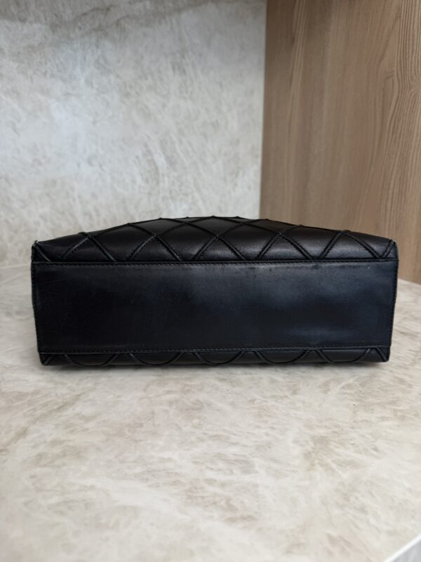 Chanel Vintage CC Lock Flap Shoulder Bag Quilted Small