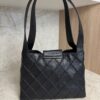 Chanel Vintage CC Lock Flap Shoulder Bag Quilted Small