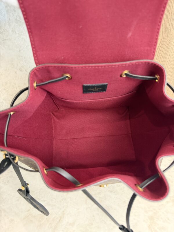 Louis Vuitton Montsouris NM Backpack Monogram Canvas with Leather PM
