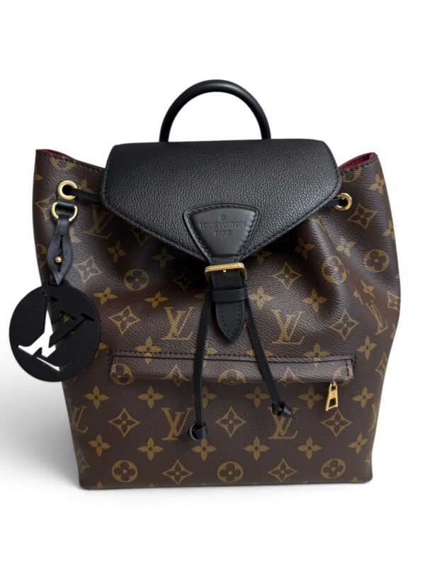 Louis Vuitton Montsouris NM Backpack Monogram Canvas with Leather PM