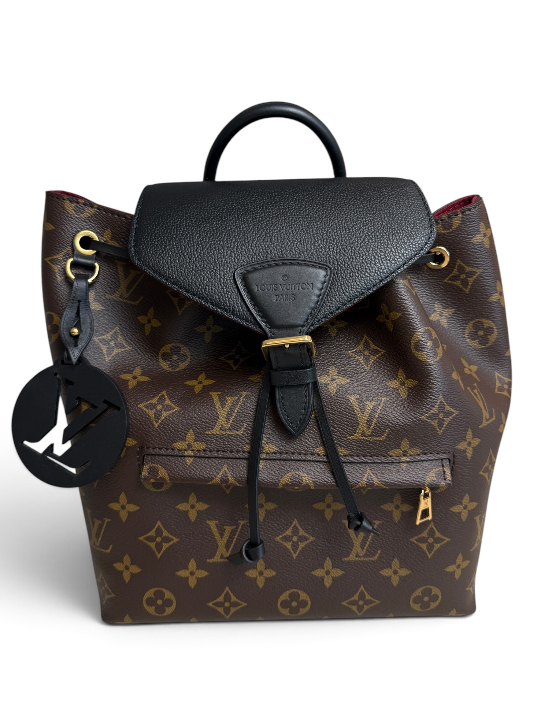 Louis Vuitton Montsouris NM Backpack Monogram Canvas with Leather PM