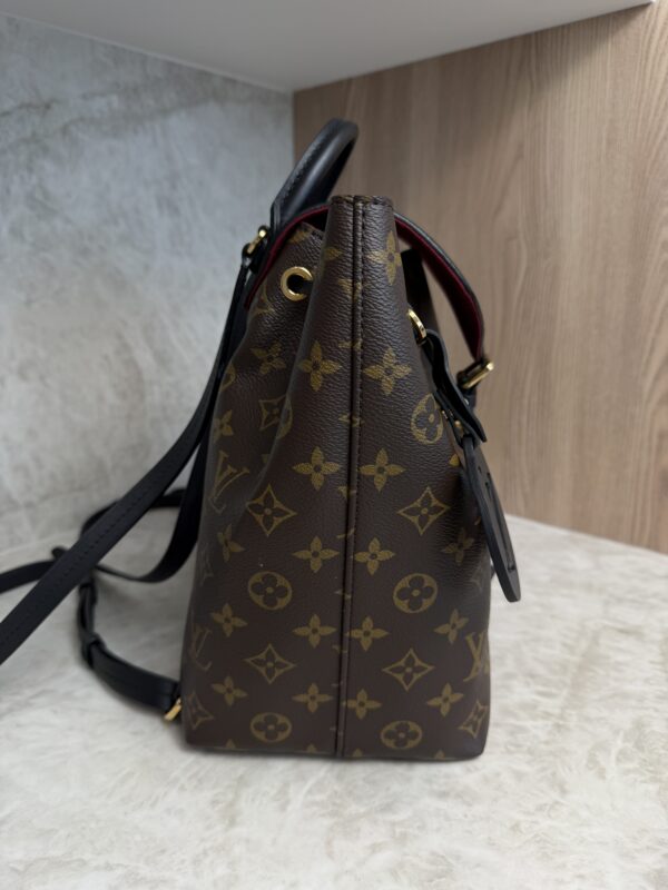 Louis Vuitton Montsouris NM Backpack Monogram Canvas with Leather PM