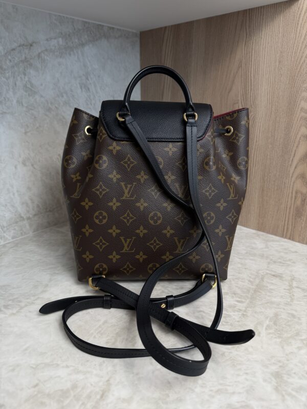 Louis Vuitton Montsouris NM Backpack Monogram Canvas with Leather PM