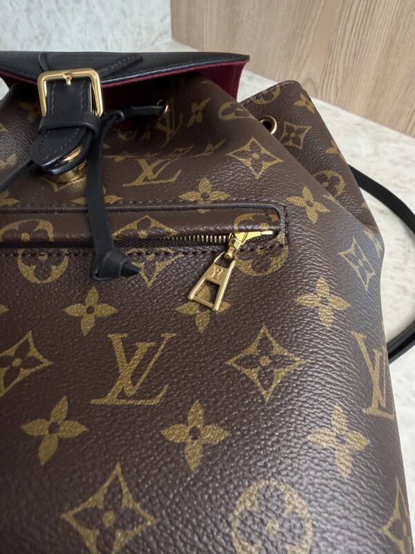 Louis Vuitton Montsouris NM Backpack Monogram Canvas with Leather PM