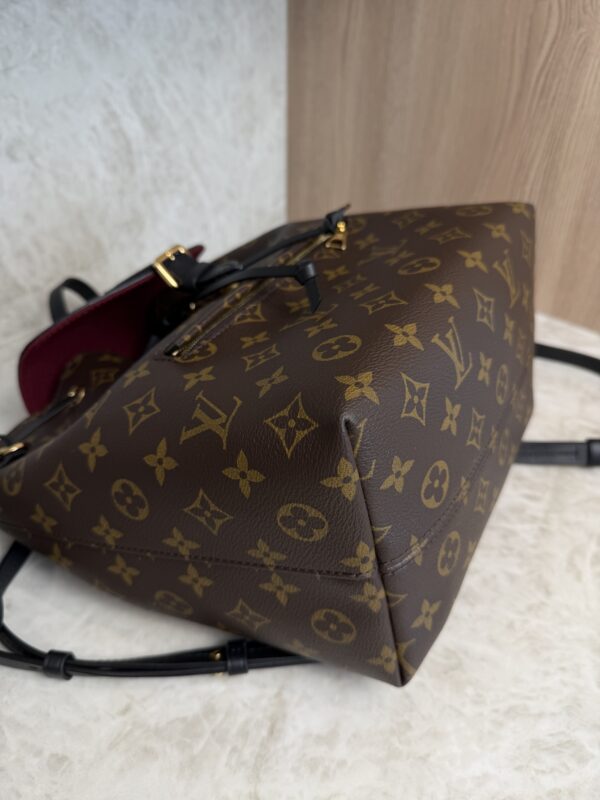 Louis Vuitton Montsouris NM Backpack Monogram Canvas with Leather PM
