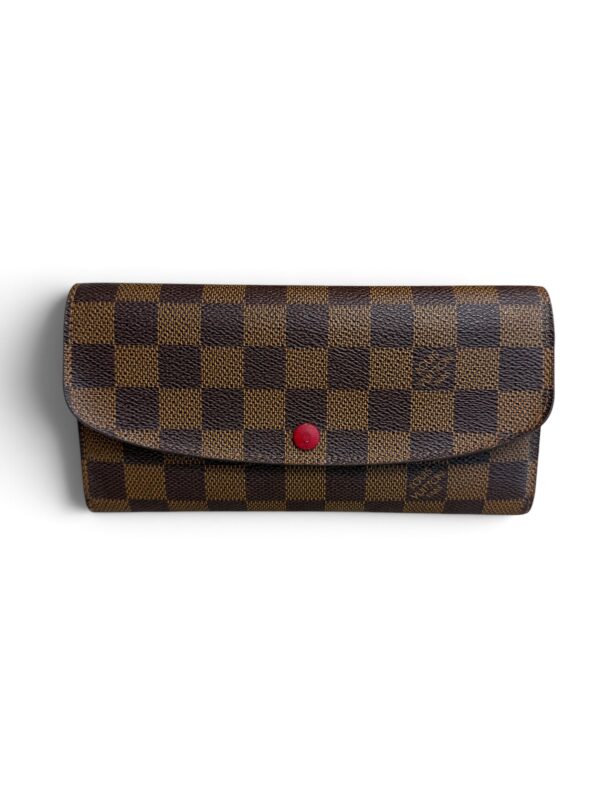 Louis Vuitton Damier Ebene Emilie Wallet