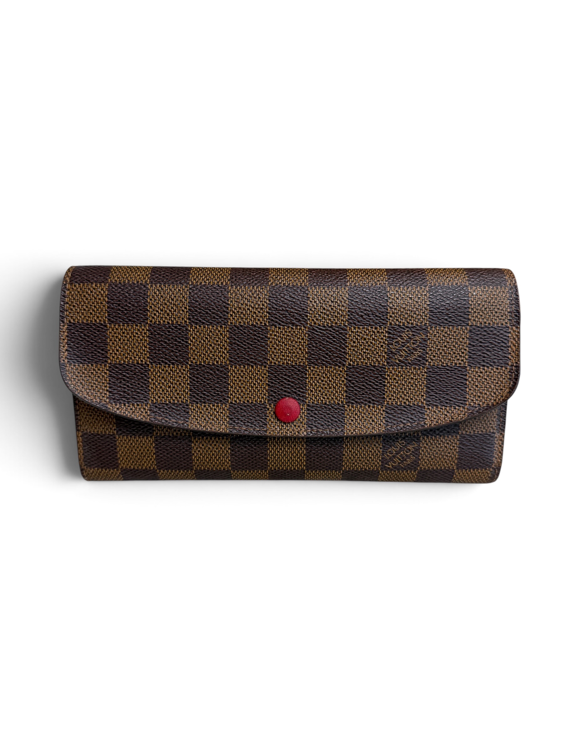 Louis Vuitton Damier Ebene Emilie Wallet