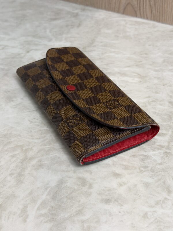 Louis Vuitton Damier Ebene Emilie Wallet