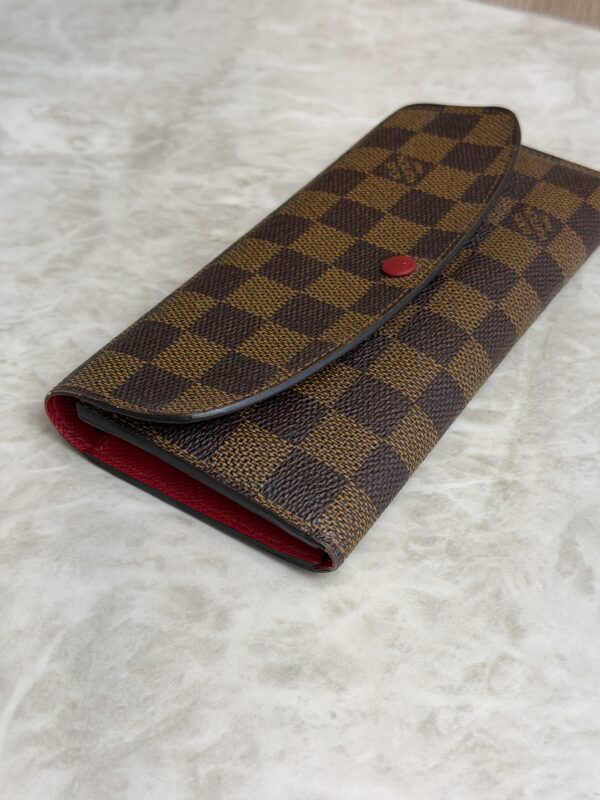 Louis Vuitton Damier Ebene Emilie Wallet