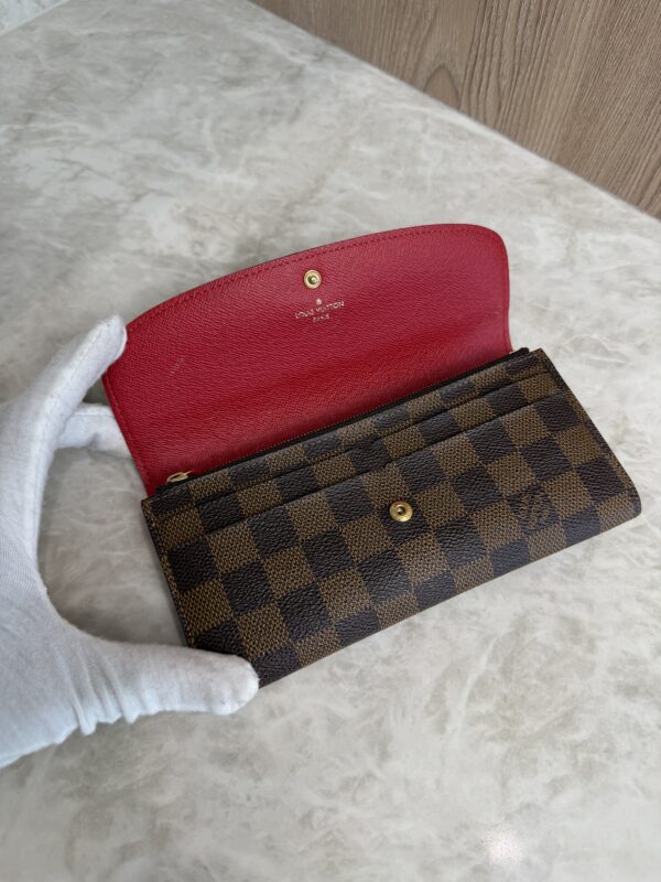 Louis Vuitton Damier Ebene Emilie Wallet