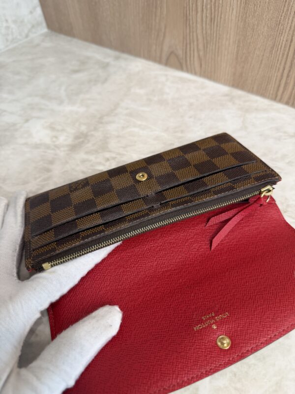 Louis Vuitton Damier Ebene Emilie Wallet