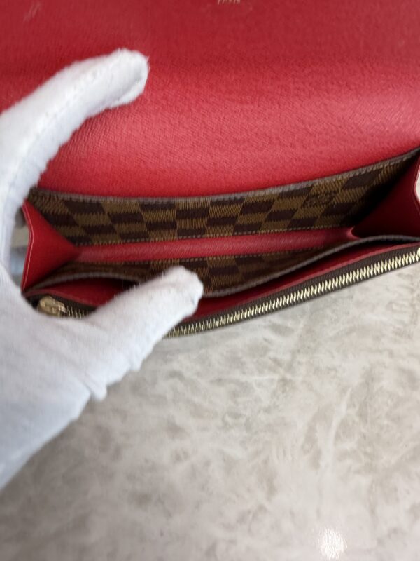 Louis Vuitton Damier Ebene Emilie Wallet