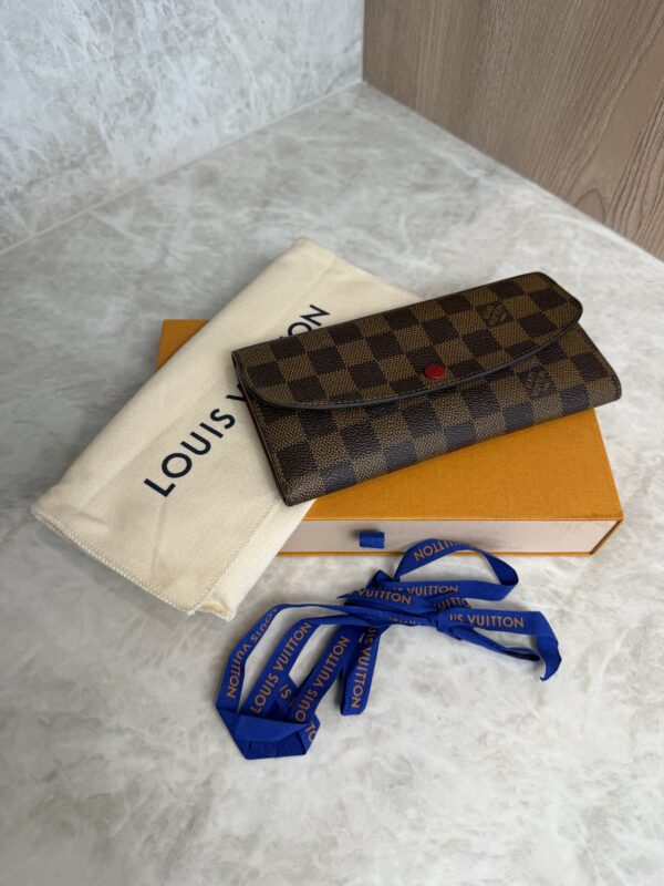 Louis Vuitton Damier Ebene Emilie Wallet