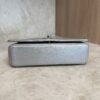 Chanel Silver Chevron Mademoiselle Vintage Flap Bag