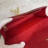 Louis Vuitton Patent Louise Clutch Red