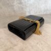 Saint Laurent (YSL) Classic Monogram Tassel Chain Wallet Crocodile Embossed Leather