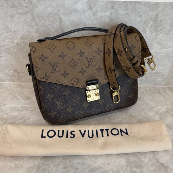 Louis Vuitton Monogram Reverse Pochette Metis
