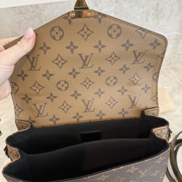 Louis Vuitton Monogram Reverse Pochette Metis