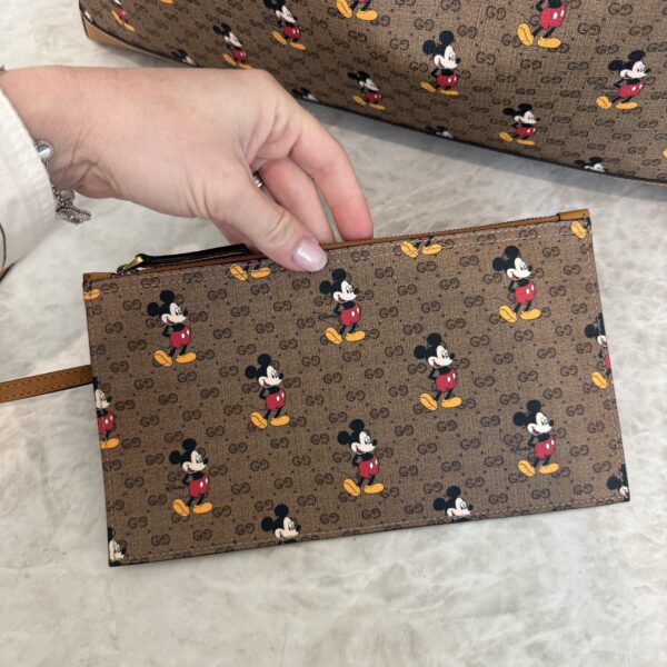 Gucci Disney x Medium GG Supreme Tote Bag Beige