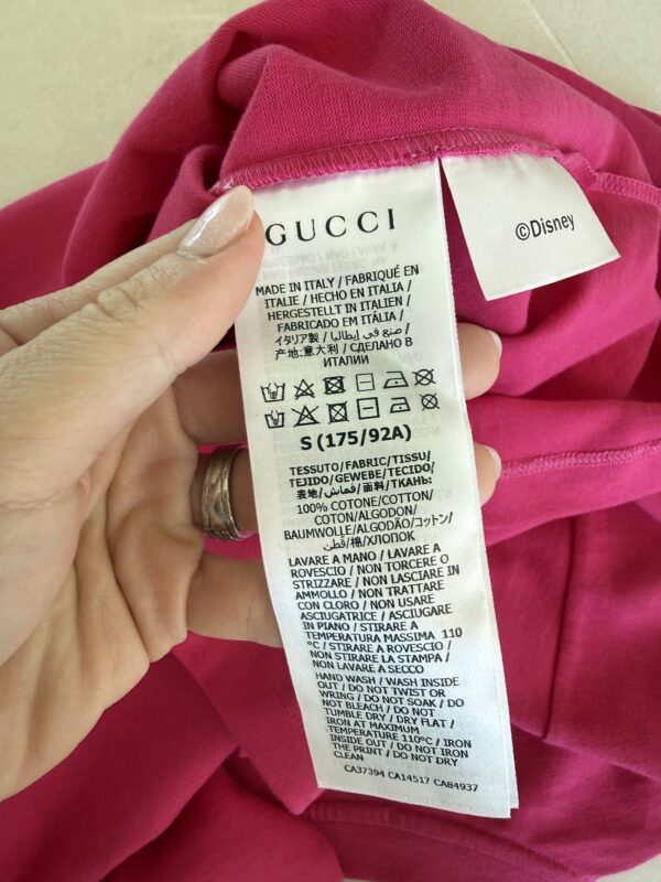 Gucci x Disney Oversized T- Shirt Small Pink