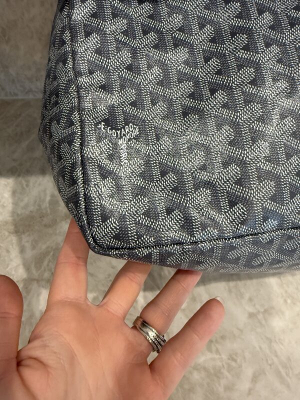 Goyard Goyardine Saint Louis GM Grey