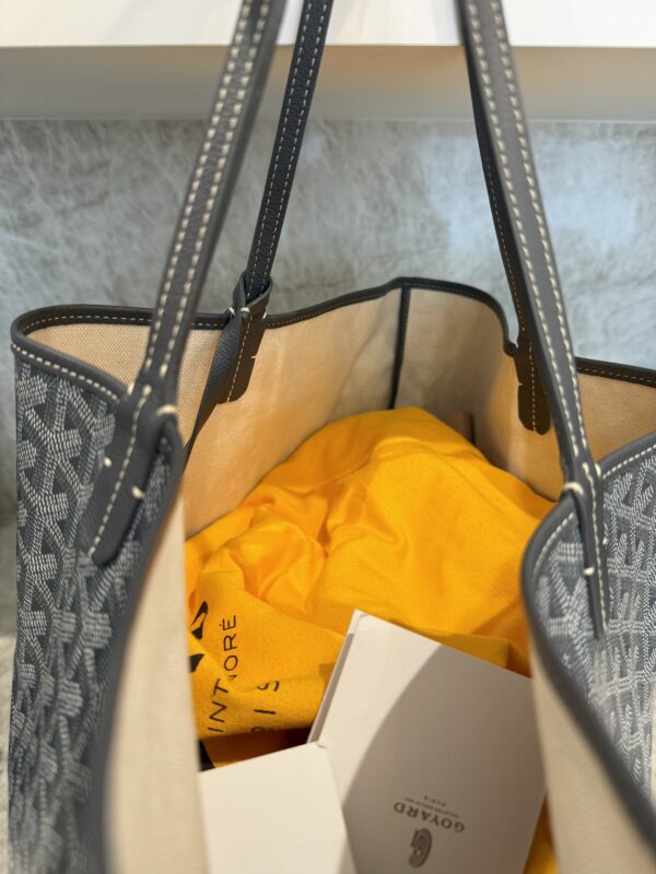 Goyard Goyardine Saint Louis GM Grey