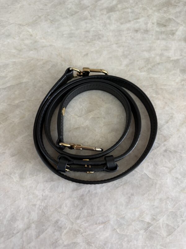 Louis Vuitton Black Neo Noe Empreinte Leather Strap