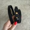 Louis Vuitton Black Neo Noe Empreinte Leather Strap