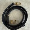 Louis Vuitton Black Neo Noe Empreinte Leather Strap