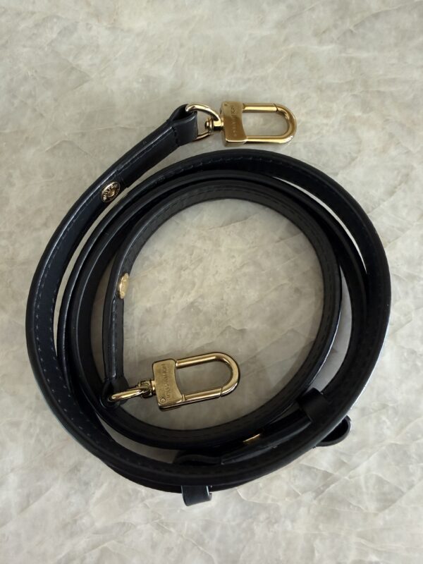 Louis Vuitton Black Neo Noe Empreinte Leather Strap