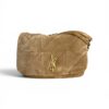 Saint Laurent (YSL) Suede Matelasse Monogram Medium Jamie 4.3 Golden Leaf