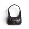 Saint Laurent (YSL) Plunged Lambskin Calypso Mini Hobo Black