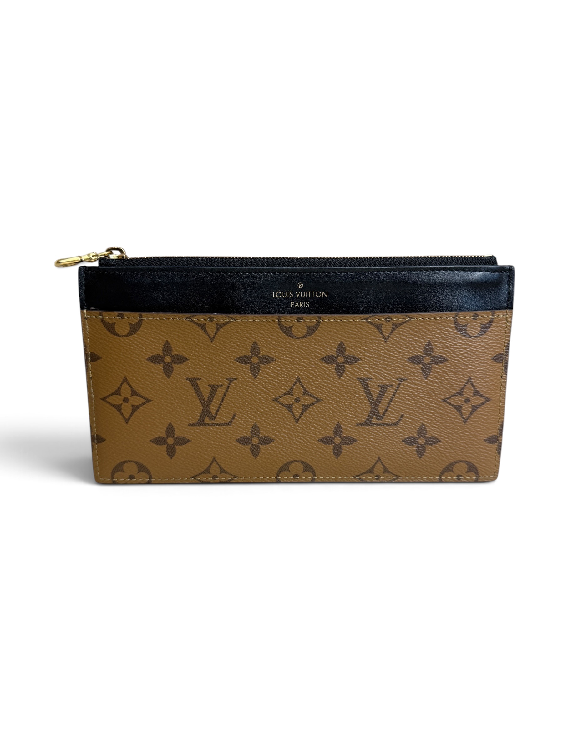 Louis Vuitton Monogram Reverse Slim Purse