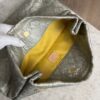 Louis Vuitton Jacquard Quilted Monogram Limelight Clutch GM Silver