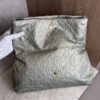 Louis Vuitton Jacquard Quilted Monogram Limelight Clutch GM Silver