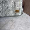 Louis Vuitton Jacquard Quilted Monogram Limelight Clutch GM Silver