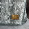 Louis Vuitton Jacquard Quilted Monogram Limelight Clutch GM Silver