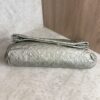 Louis Vuitton Jacquard Quilted Monogram Limelight Clutch GM Silver