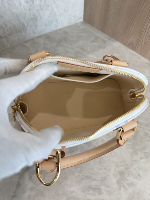 Louis Vuitton LV x TM Monogram Multicolor Alma BB White