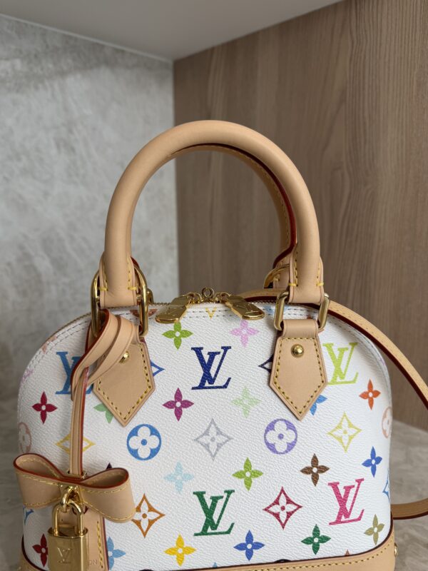 Louis Vuitton LV x TM Monogram Multicolor Alma BB White