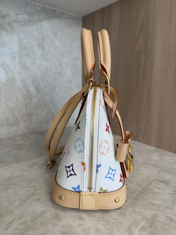 Louis Vuitton LV x TM Monogram Multicolor Alma BB White