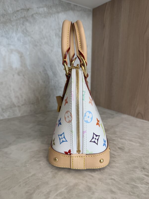 Louis Vuitton LV x TM Monogram Multicolor Alma BB White