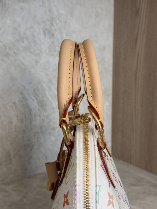 Louis Vuitton LV x TM Monogram Multicolor Alma BB White