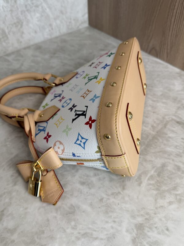 Louis Vuitton LV x TM Monogram Multicolor Alma BB White